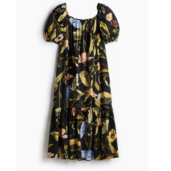 Square-neck maxi dress - Picture 1 of 2